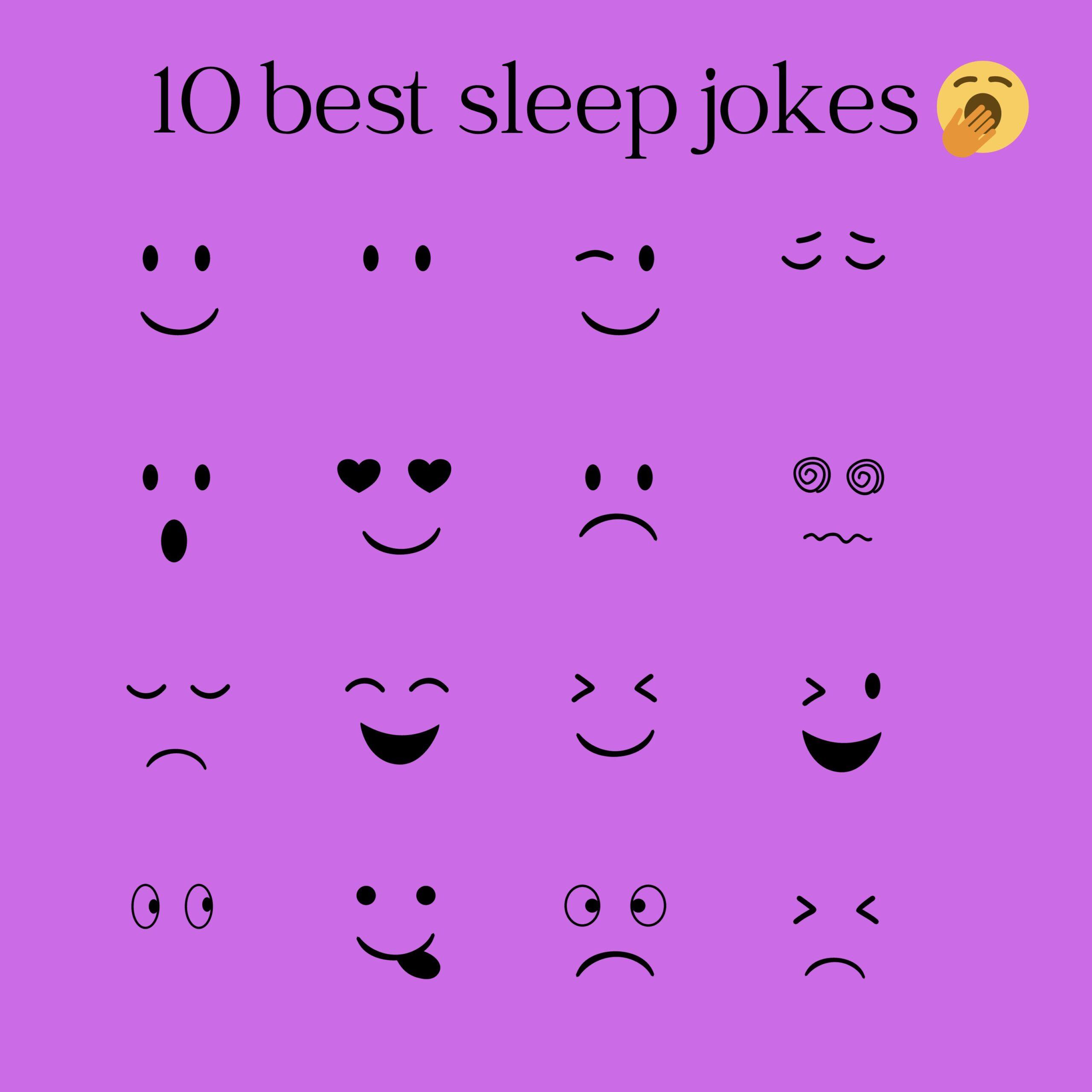 10 best sleep jokes